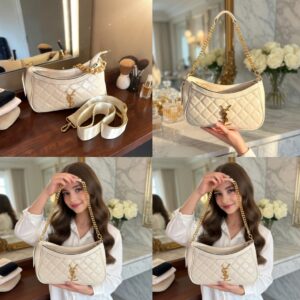 Bolso de Mujer "YLS" Dorado Colores