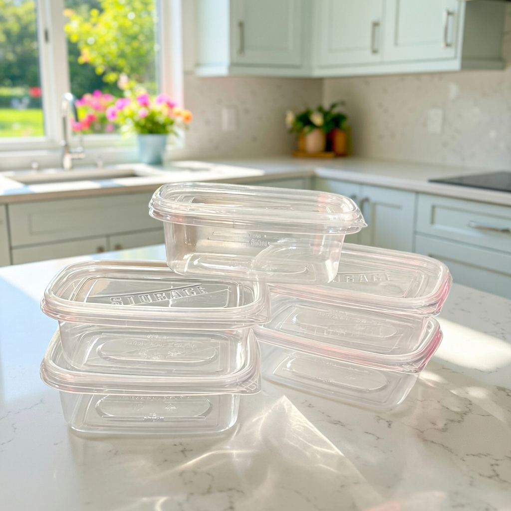 5 Piezas de Toppers con Tapas Transparentes/Verdes - Image 3