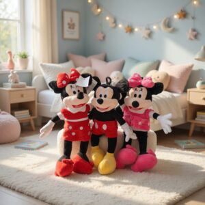 Minnie/Mickey Mouse Peluche Mediano